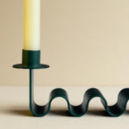 Helen Forest Green Candle Holder by MESO.