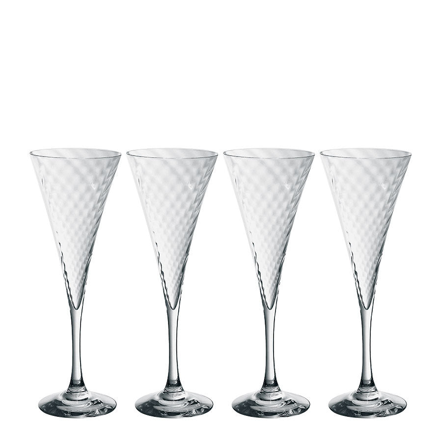 Helena Champagne - Set of 4 - dwellandremainOrrefors