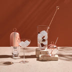 Hepburn Mixing Glass with Metal Stirrer.