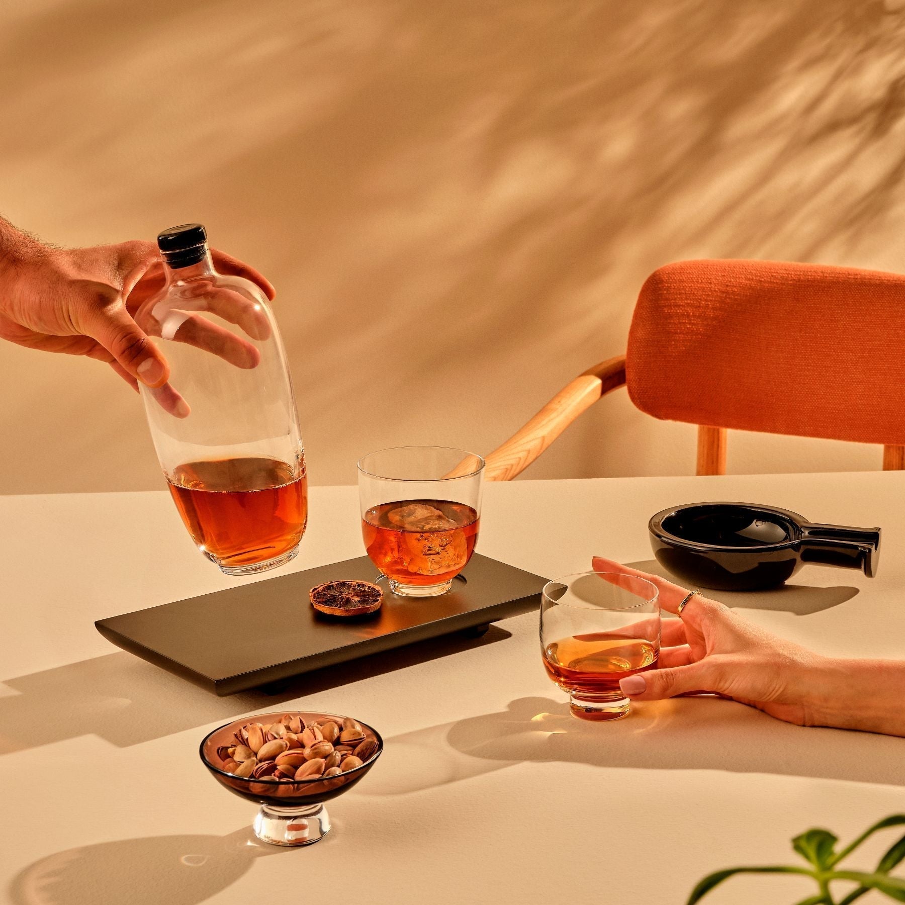 Hepburn Set of 4 Low Ball Glasses.