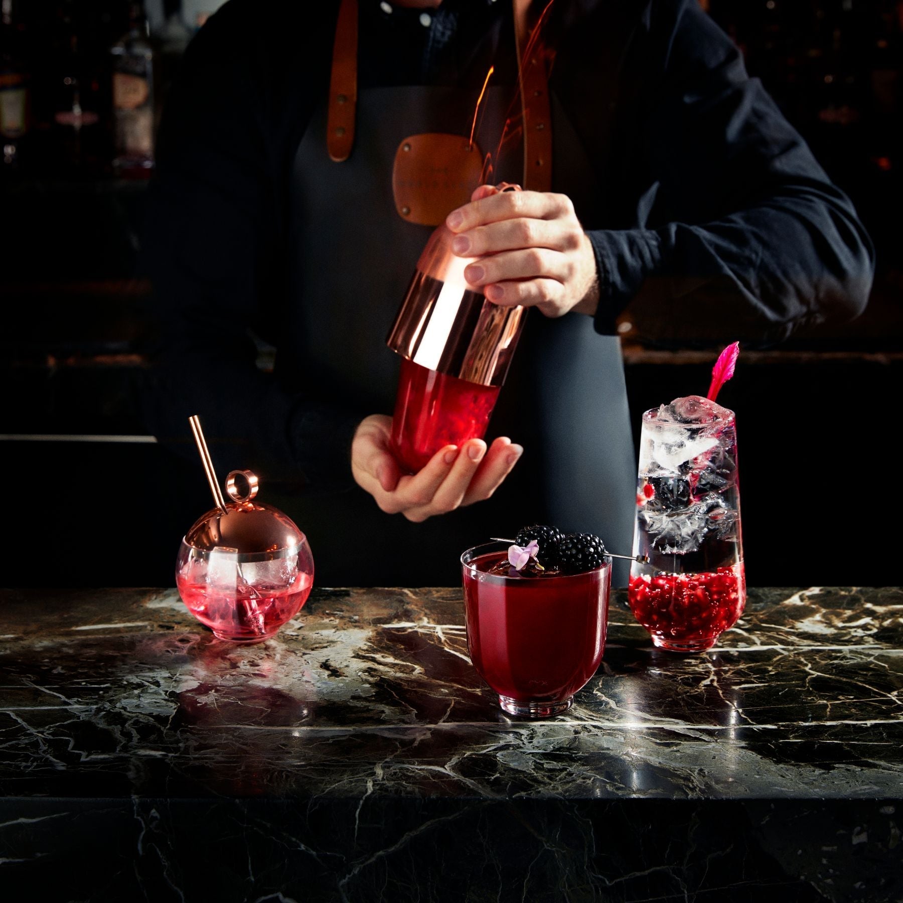 Hepburn Set of 4 Low Ball Glasses.