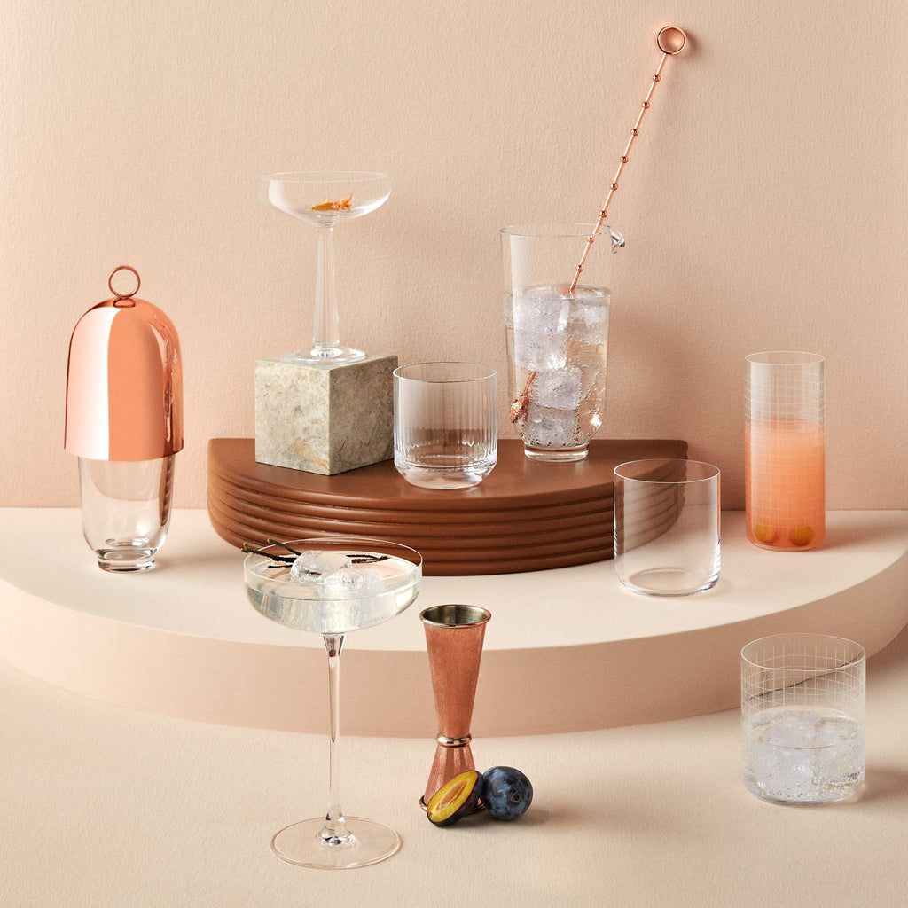 Hepburn Shaker with Metal Top.