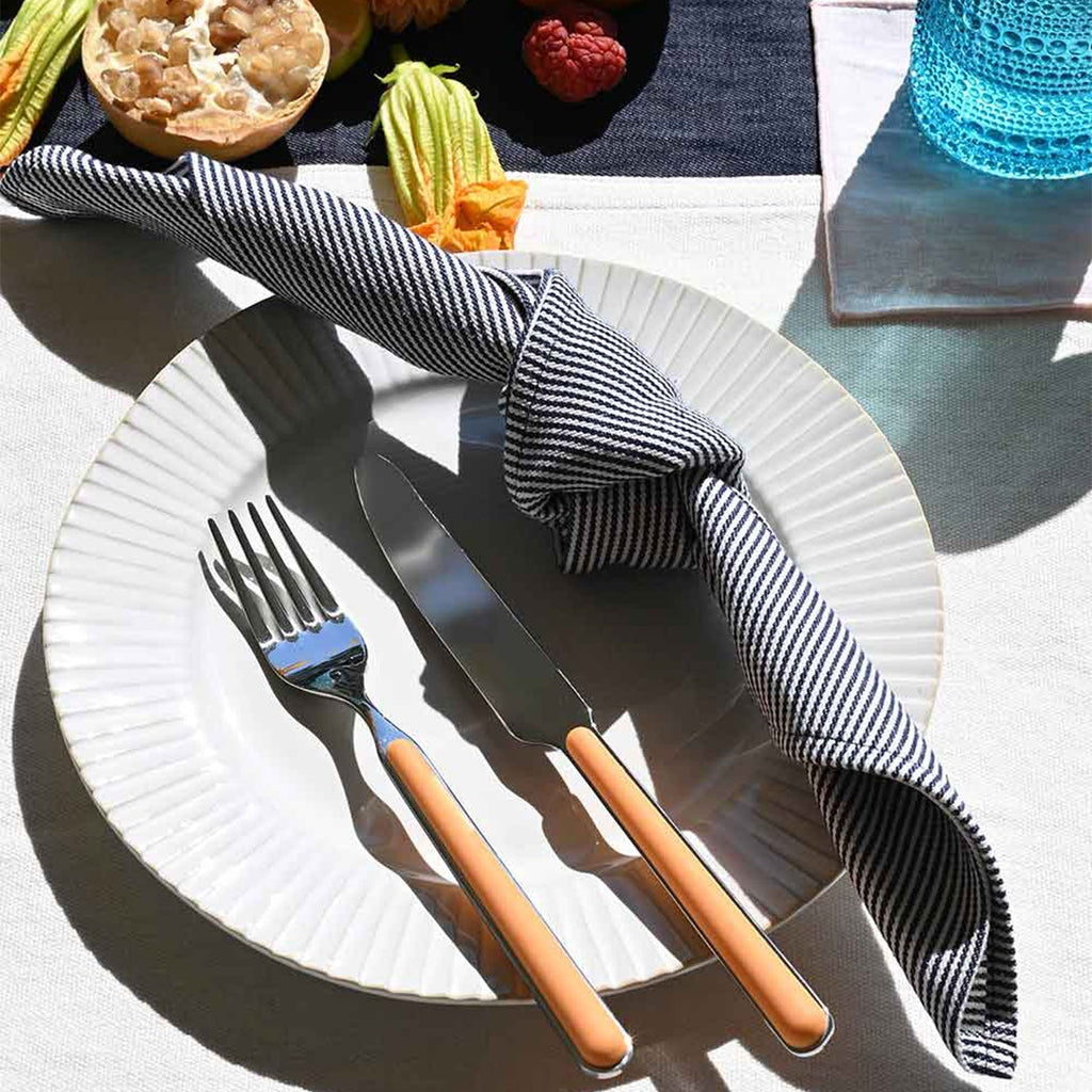 Hickory Stripe Napkins | Set of 4.