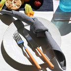 Hickory Stripe Napkins | Set of 4.