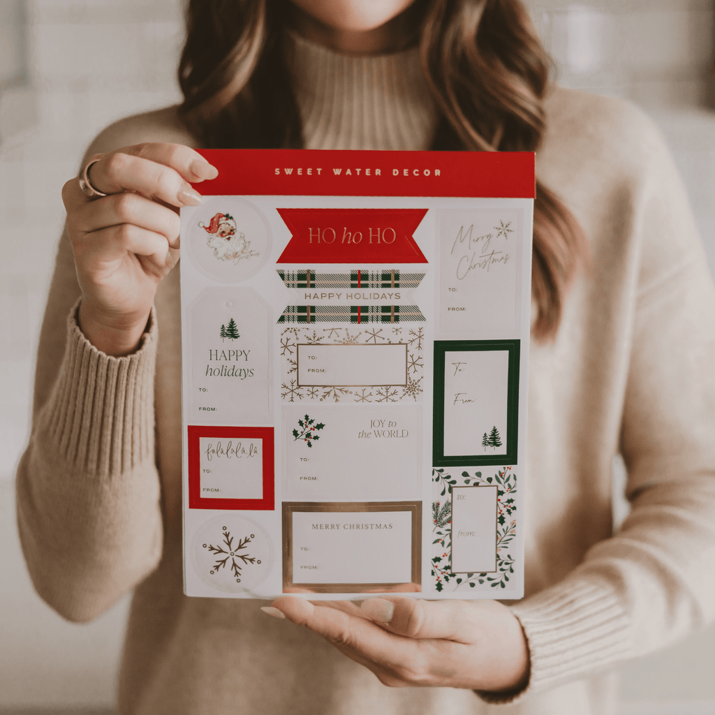 Holiday Classic Gift Tags Set.