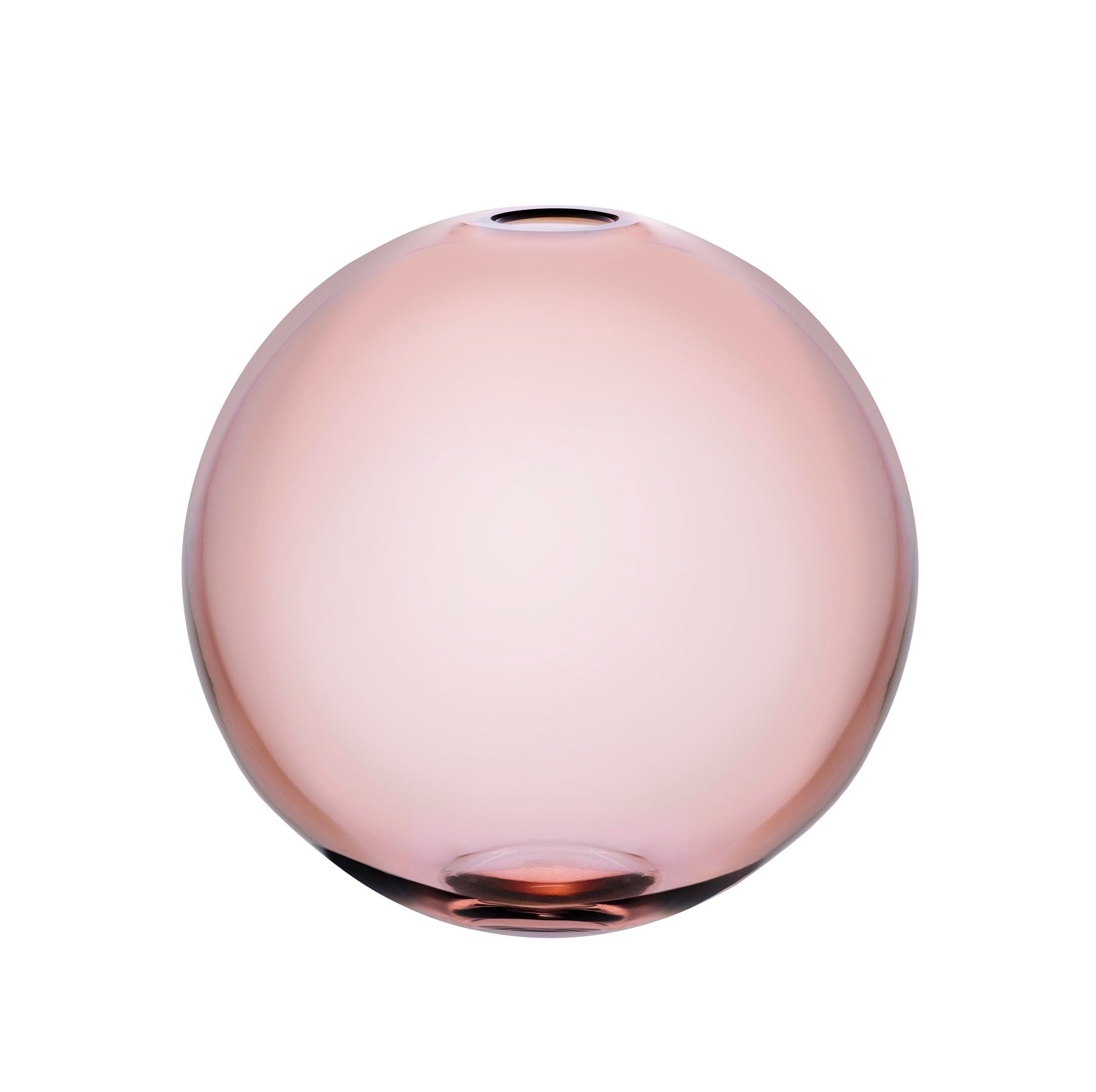 Mars Vase Large Steel Apricot.