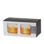 Meridian Crystal Lowball Tumblers Set of 2.