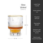 Meridian Crystal Tumblers Set of 2.