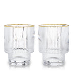 Meridian Crystal Tumblers Set of 2.