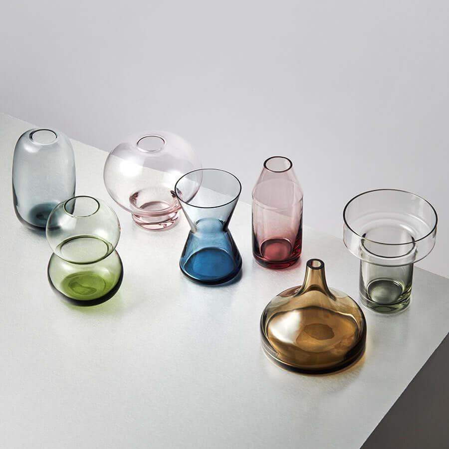 Midsummer Water Avens Vase  - Orrefors Kosta Boda.