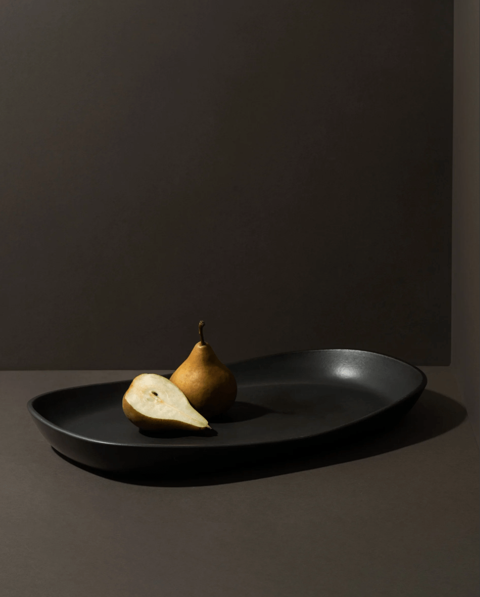 Mini Long Stoneware Serving Platter - Small.