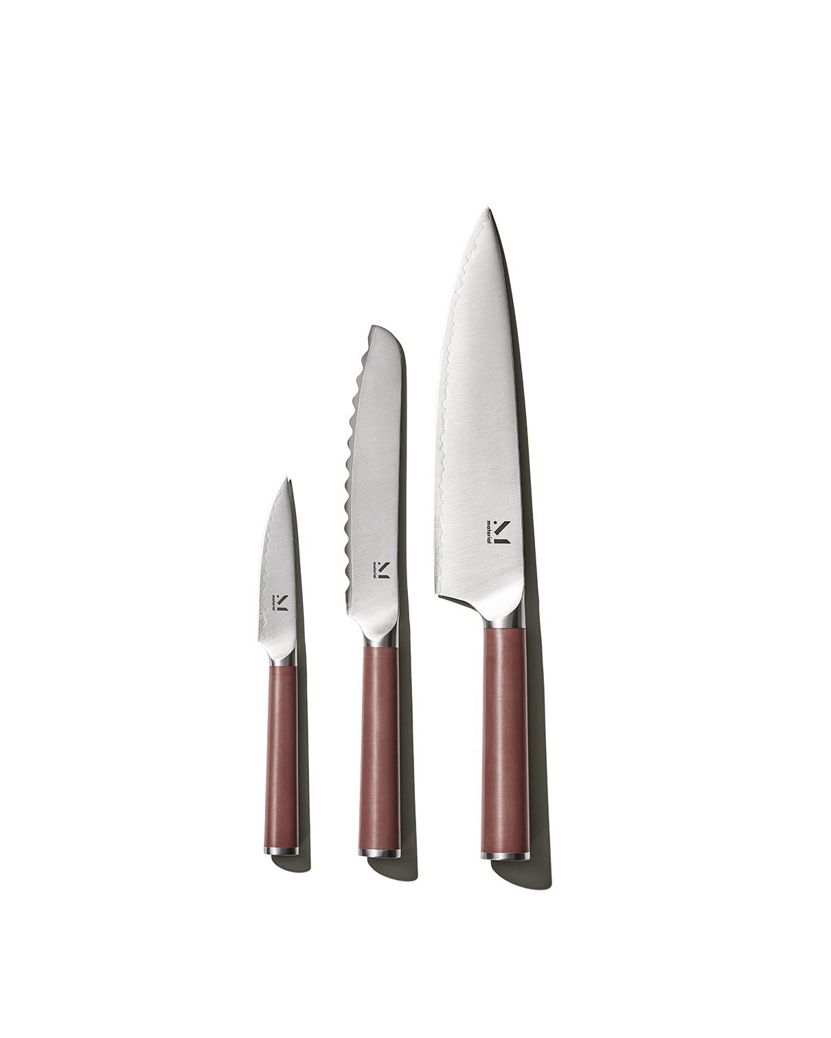 The Trio of Knives by Material Kitchen