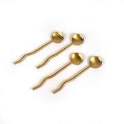 Nadia Spoon Brass (Set of 4) by MESO.