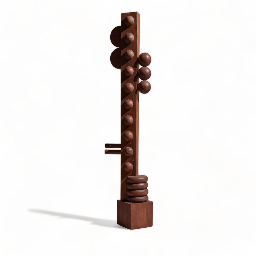 Nunca Wood Sculpture by Diego Olivero Studio.
