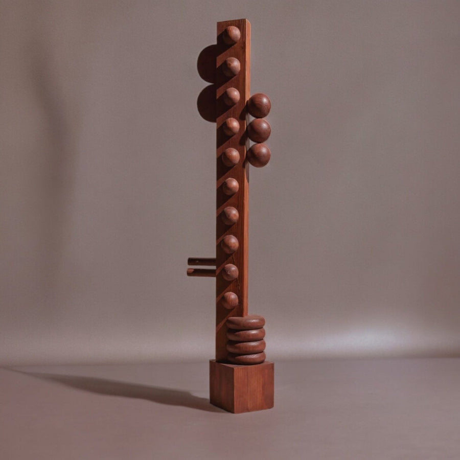 Nunca Wood Sculpture by Diego Olivero Studio.