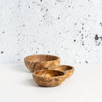 Olive Wood Nesting Bowls - set of 3.