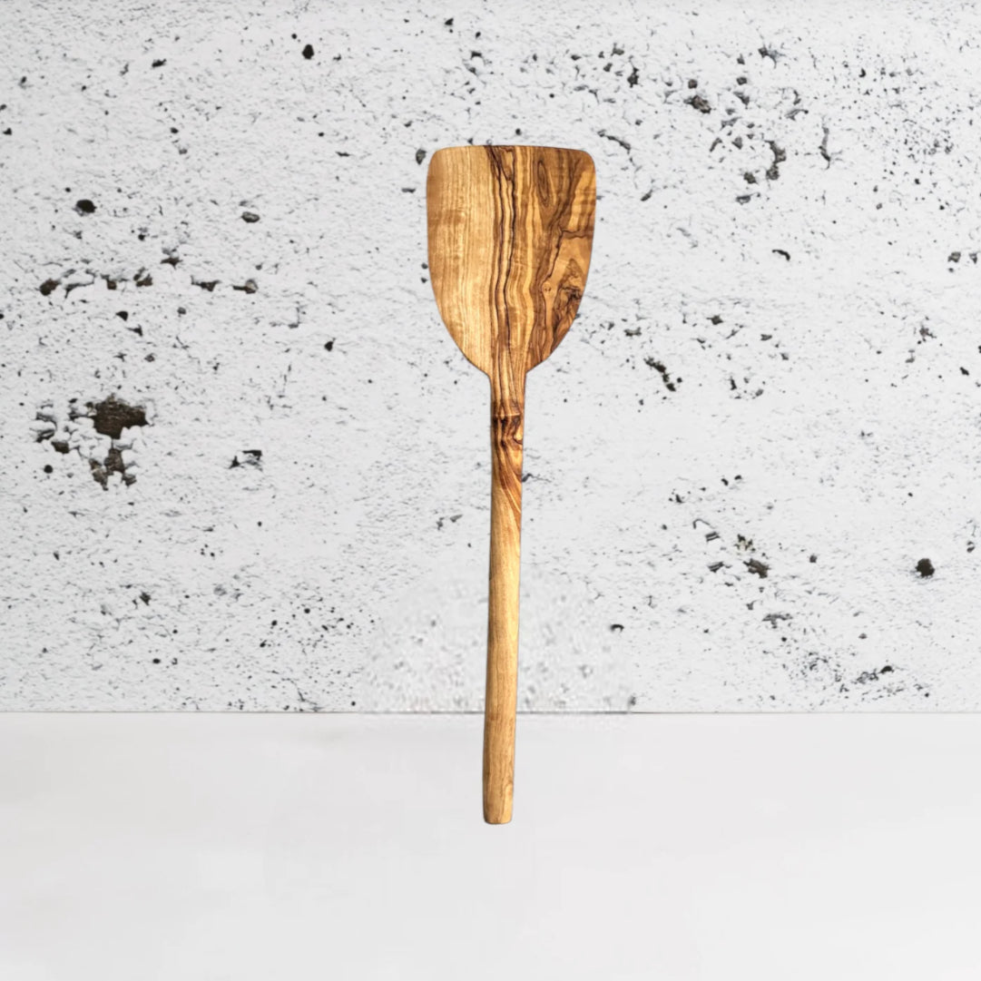 Olive Wood Pancake Spatula - dwellandremainPowered by People
