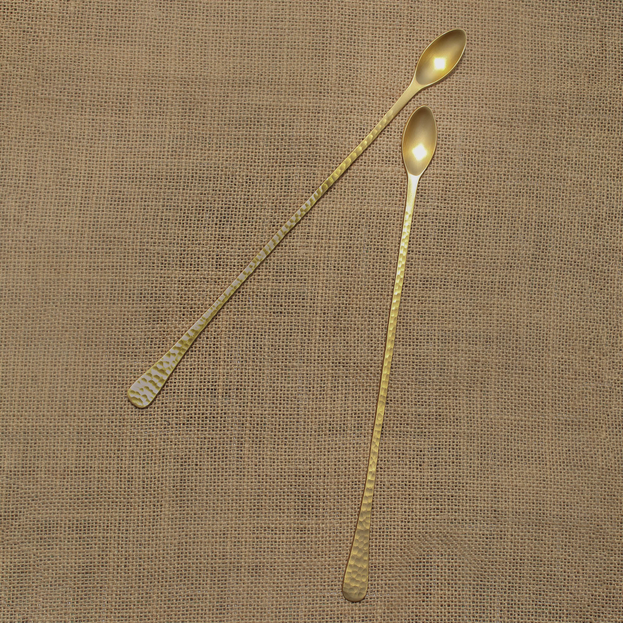 Pebbled Long Spoons - Set of 2.