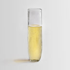 Pebbled Stemless Flutes - Set of 4.