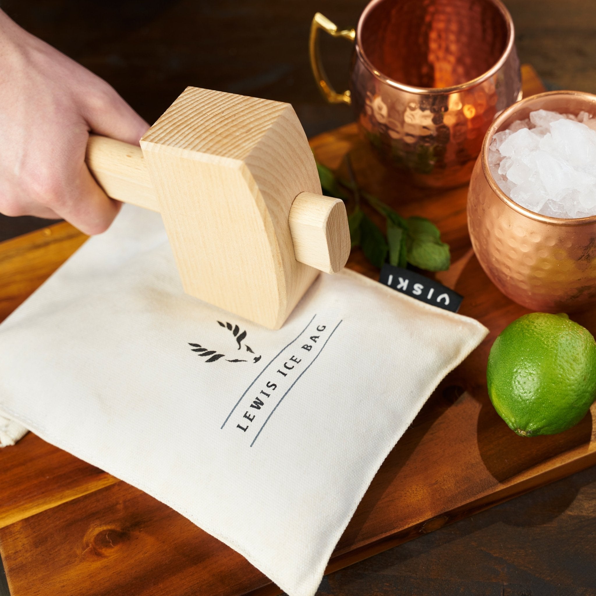 Professional Lewis Ice Bag and Mallet - Shop_nameViski
