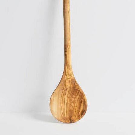 Round Olive Wood Cooking Spoon.