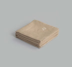 S/4 Linen Hand Embroidered Napkins.