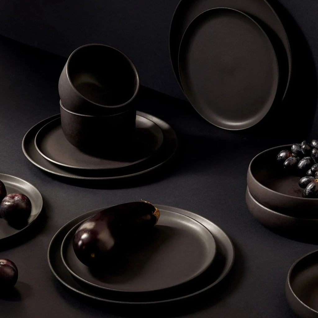 S/4 Tunisian Bowl- Matte Black.