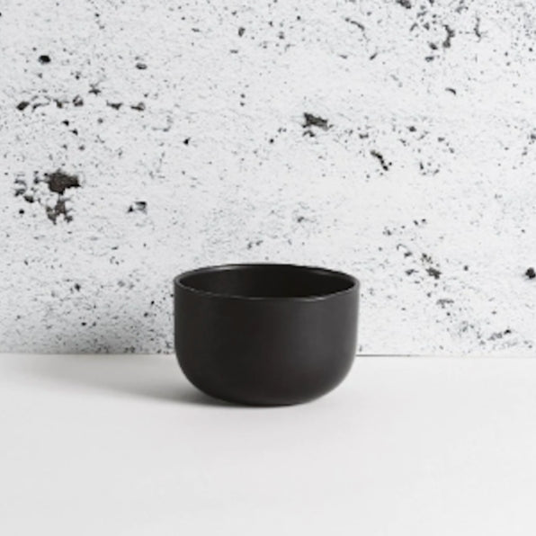 S/4 Tunisian Bowl- Matte Black.