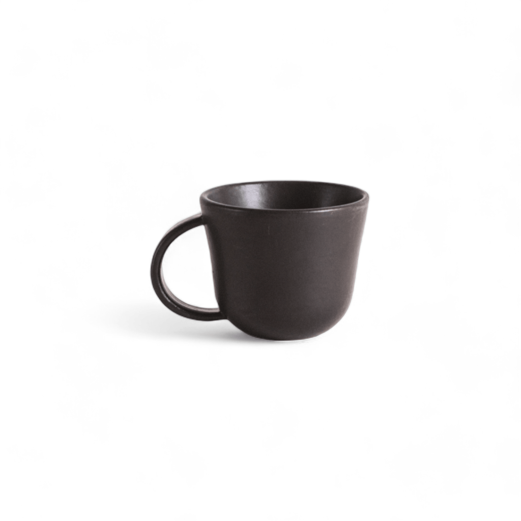 S/4 Tunisian Mug - Matte Black - dwellandremainGHARYAN Stoneware & More North America
