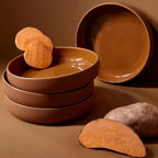 S/4 Tunisian Pasta Bowl - Terracotta.