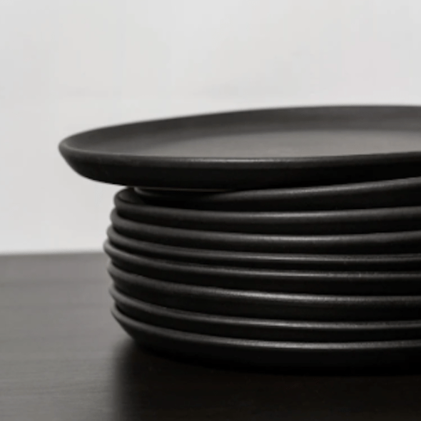 S/4 Tunisian Side Plate - Matte Black.