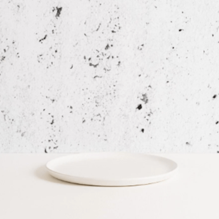 S/4 Tunisian Side Plate - Matte White.