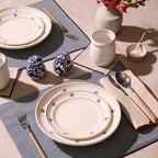 Sandbar Stripe Tablecloth - Shop_nameATELIER SAUCIER