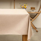 Sandbar Stripe Tablecloth - Shop_nameATELIER SAUCIER