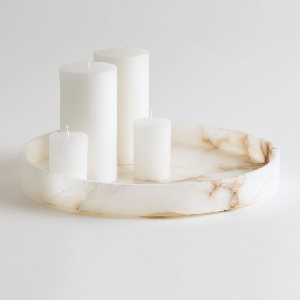 Santo Alabaster Large Tray.