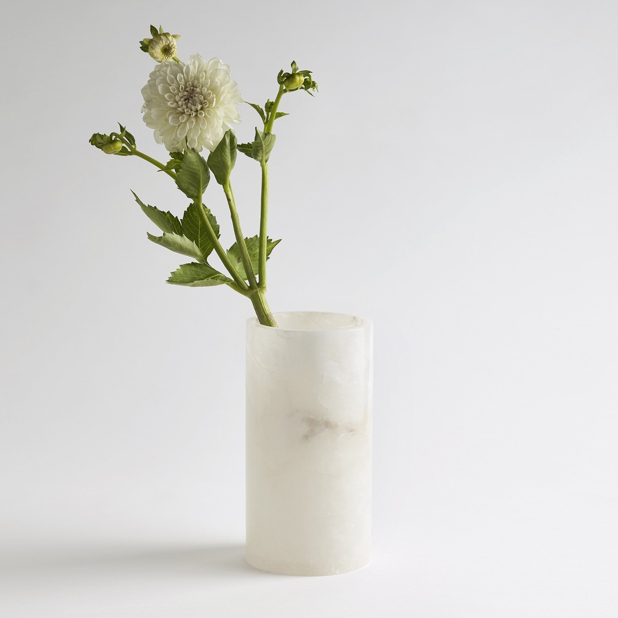 Santo Alabaster Tall Vase.
