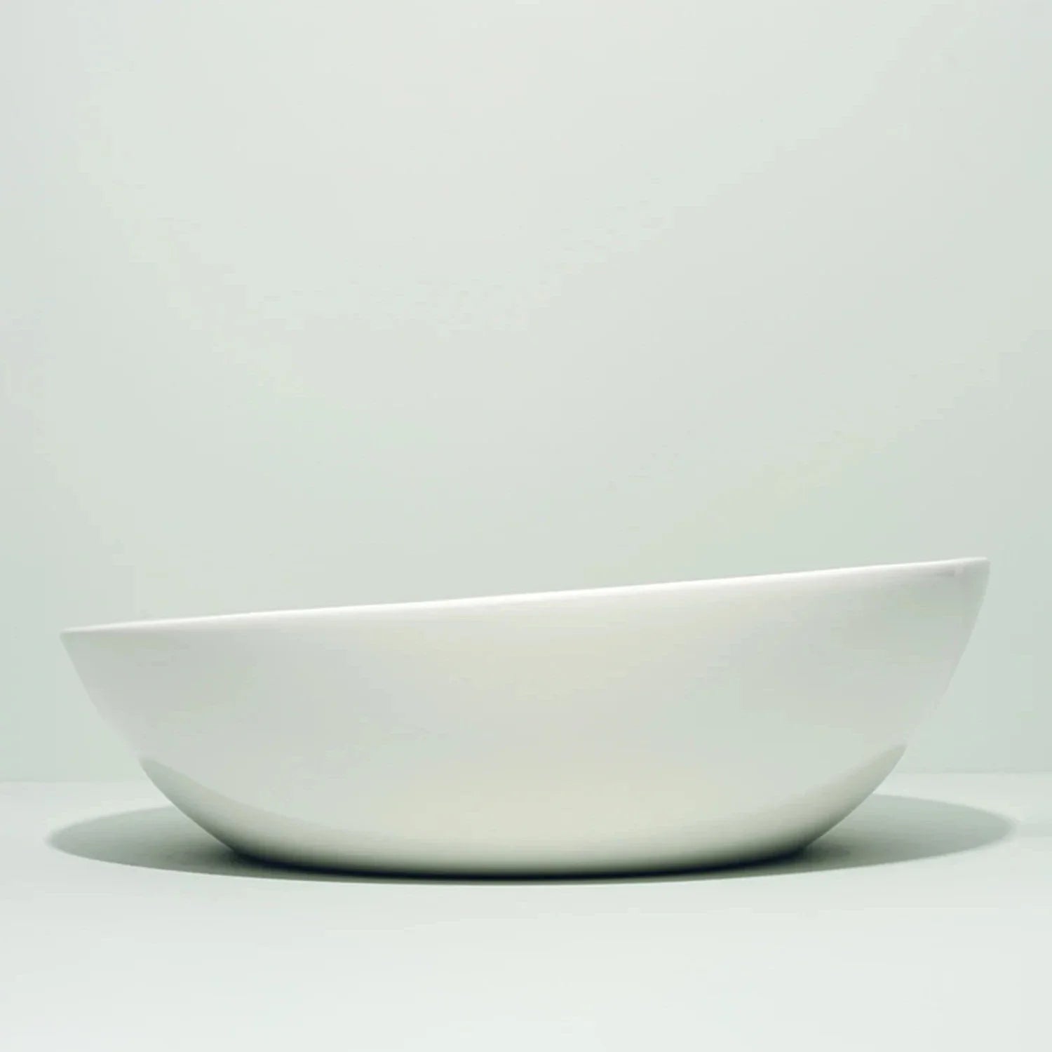 Slanted Serving Bowl - White - Shop_nameFors Studio