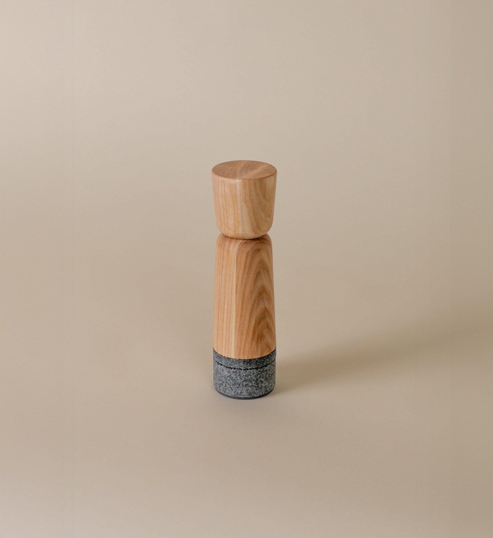 Holcomb Studio Stone Pepper Mill - Thumbnail 2