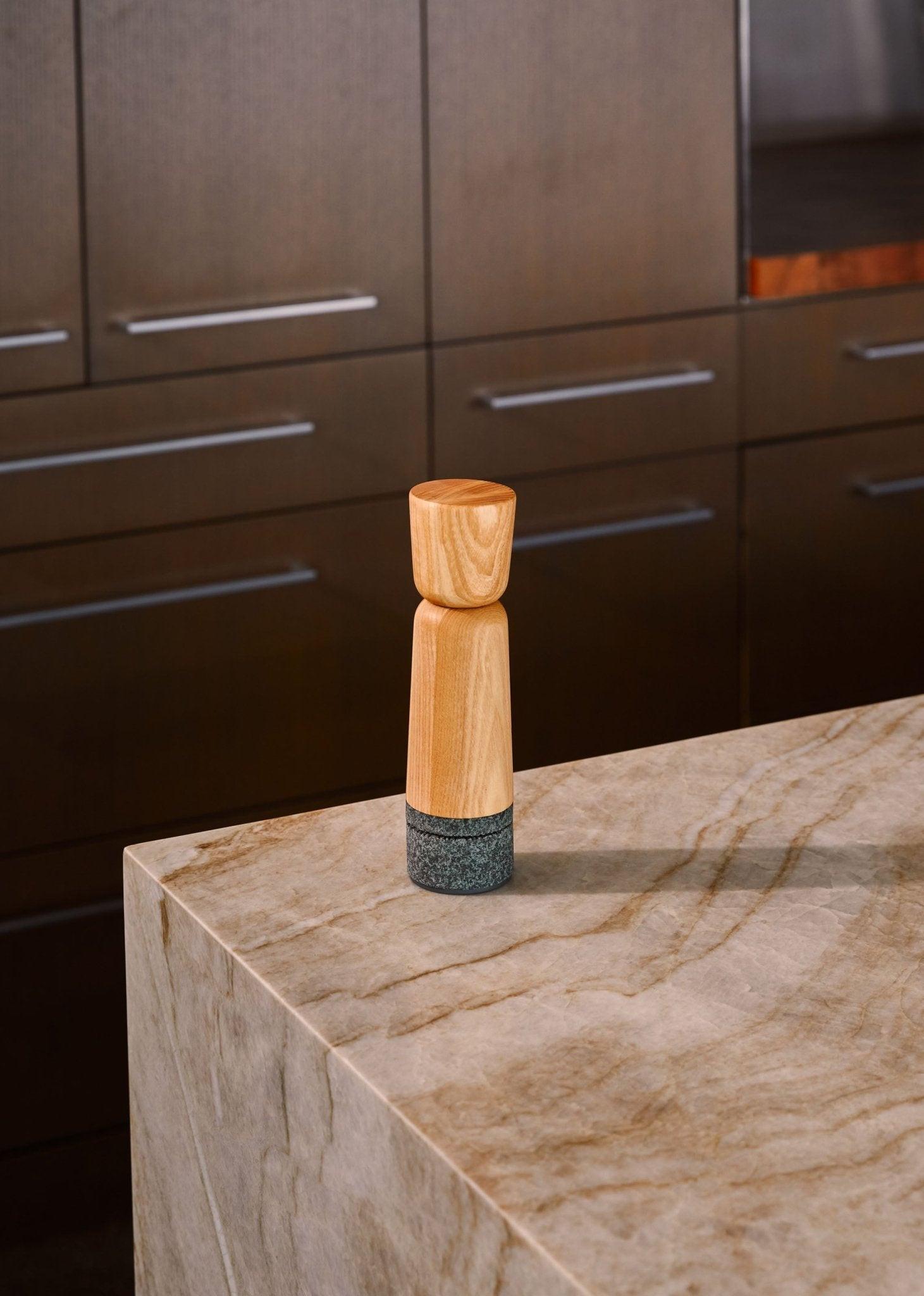 Holcomb Studio Stone Pepper Mill - Thumbnail 3