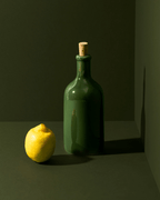Stoneware Olive Oil Dispenser - Jazz 21 oz - dwellandremainPowered by People