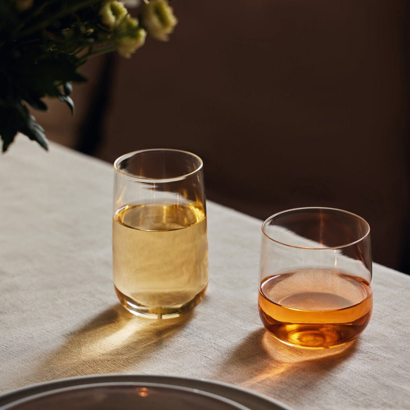 Tall Cremini Tumbler - set of 4.