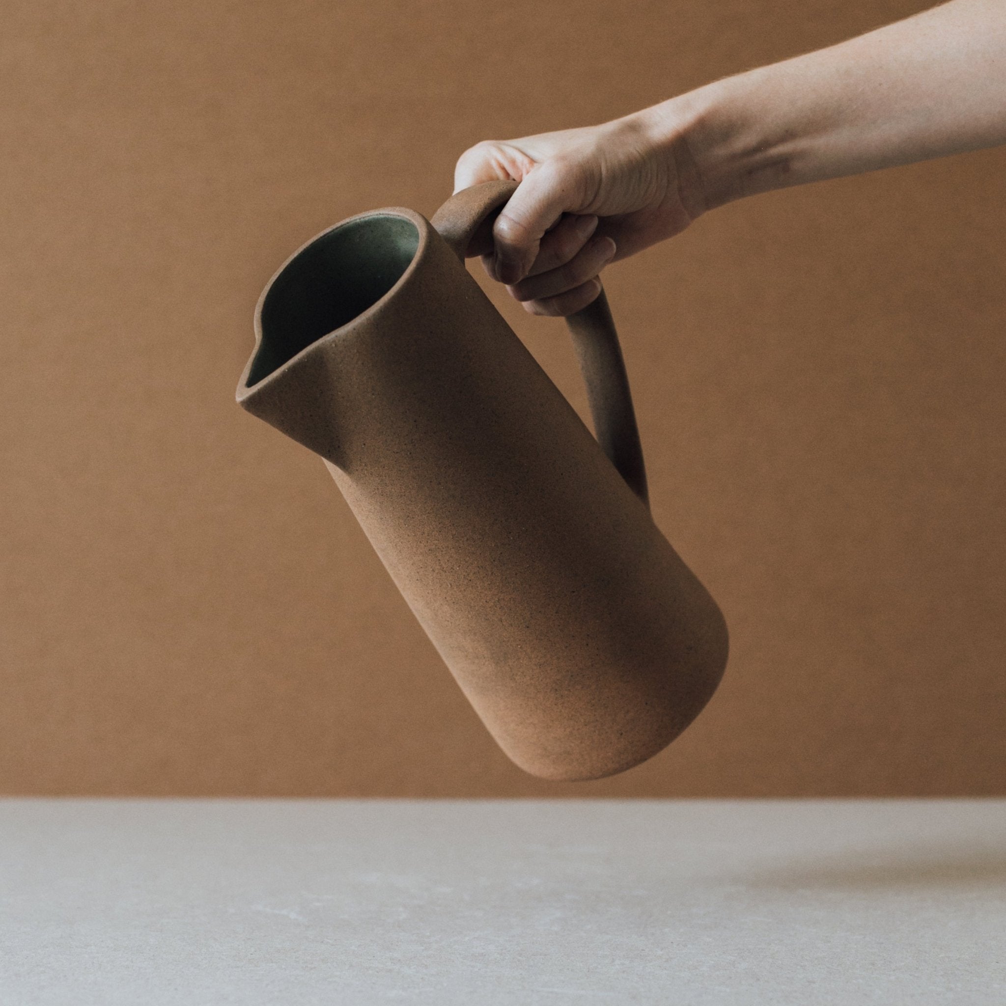 Tall Pitcher - dwellandremainAl Centro Ceramica