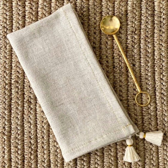 Tassels Napkin - set of 4.