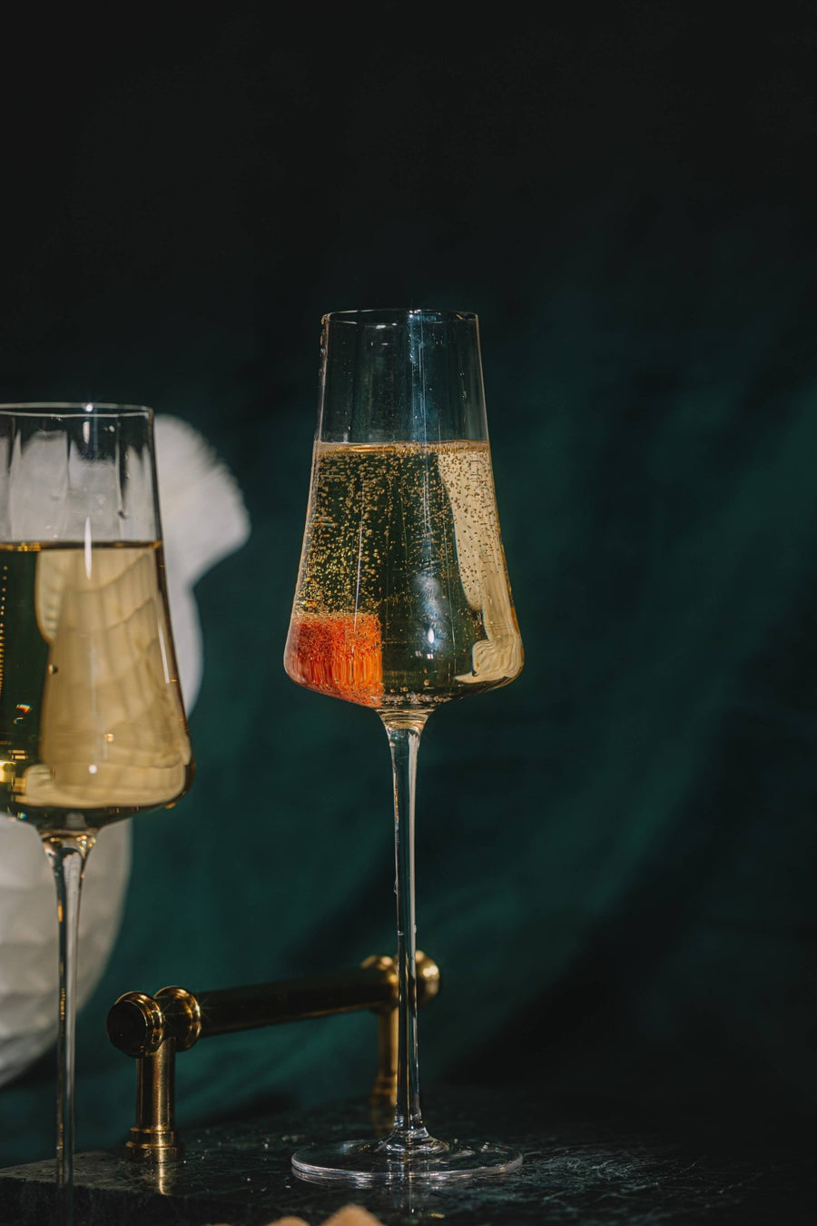 TEASPRESSA | LUXE Mixer Cube - Holiday Champagne Mimosa Mixer Trio (Cranberry & Spiced).