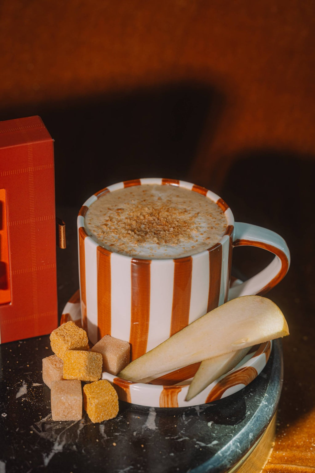 TEASPRESSA | LUXE Mixer Cube - Roasted Pear & Honey Latte Kit - Roasted Pear & Honey Cubes.