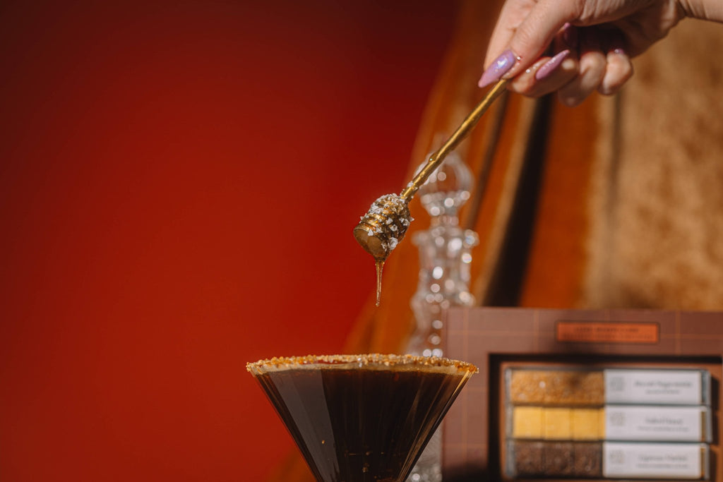 TEASPRESSA | LUXE Mixer Cube - Salted Honey Espresso Martini Mixer Kit - Cocktail Cubes.