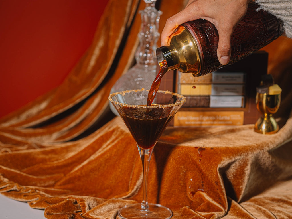 TEASPRESSA | LUXE Mixer Cube - Salted Honey Espresso Martini Mixer Kit - Cocktail Cubes.