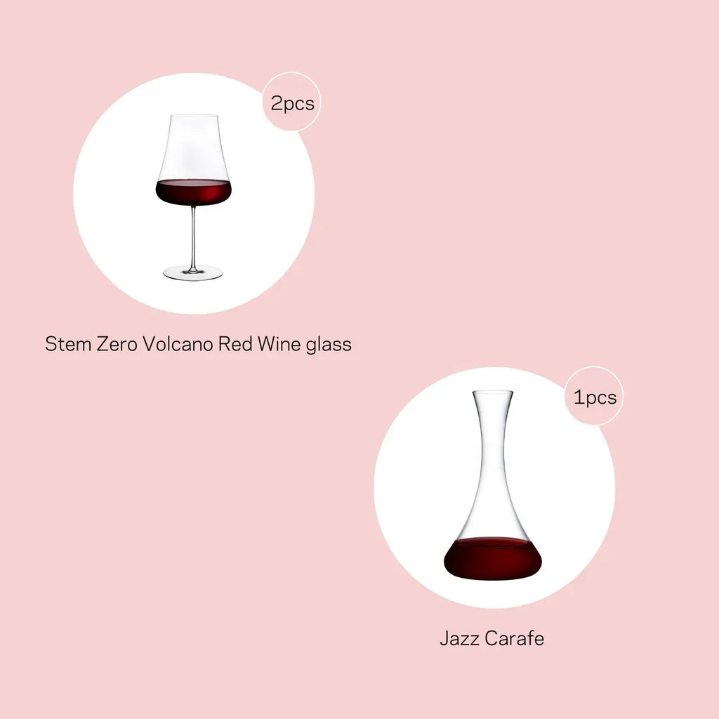Stemless Red Wine Decanter Gift Set