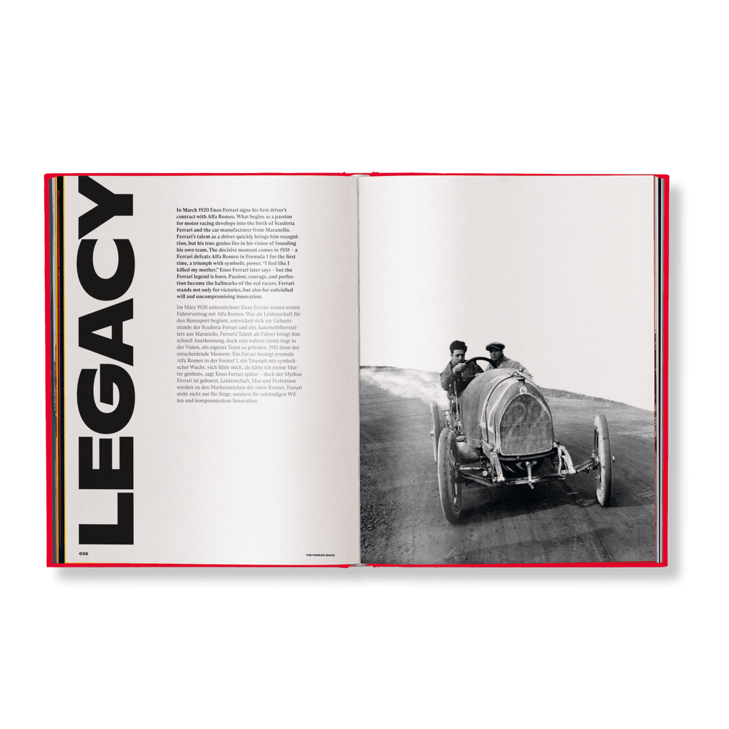 The Ferrari Book - Shop_namegestalten US Shop