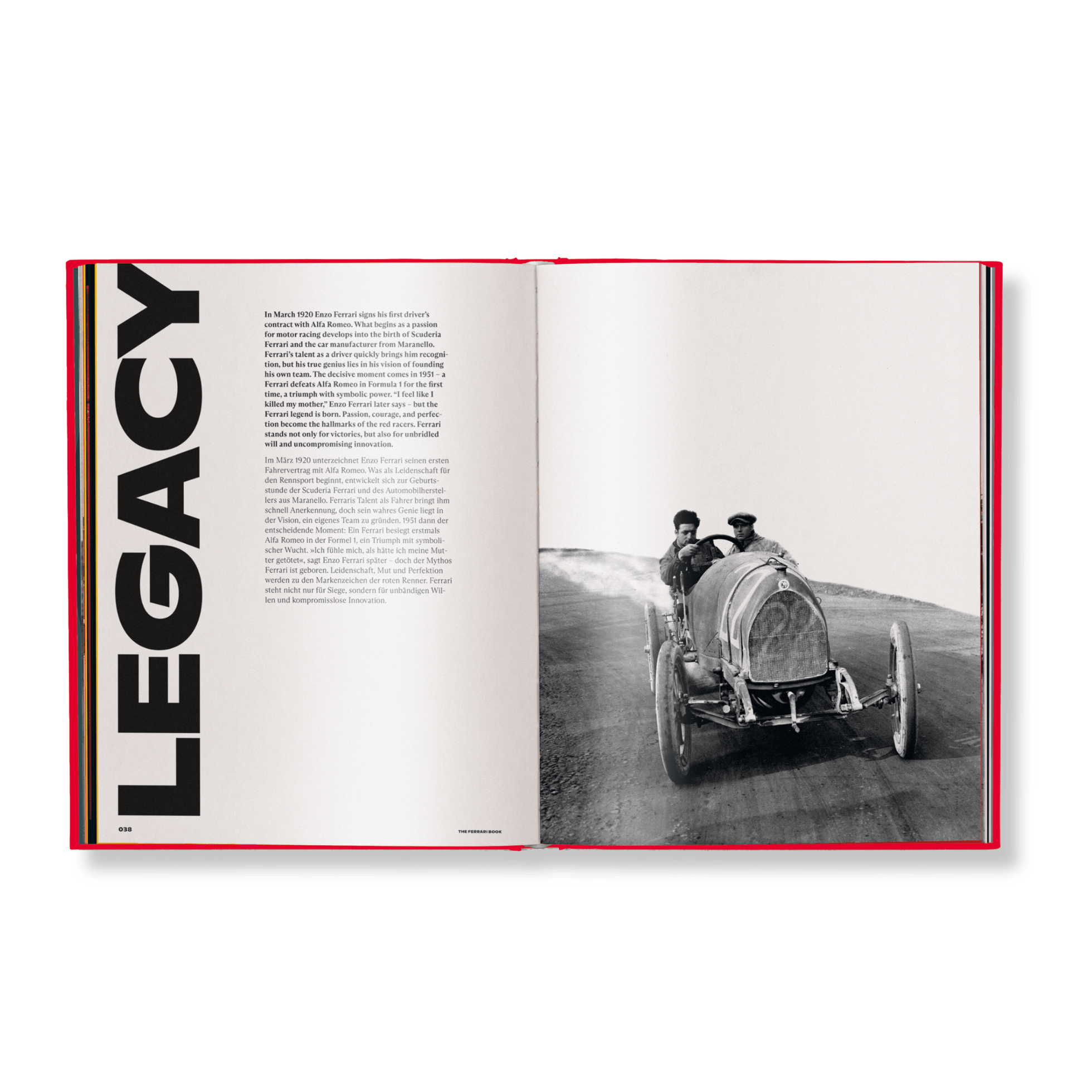 The Ferrari Book - Shop_namegestalten US Shop
